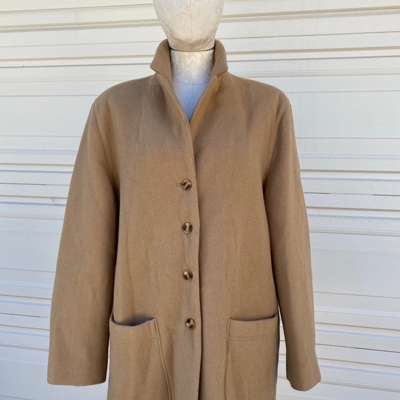 Camel  Basler Wool Coat - Picture 2 of 8